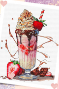 Strawberry Milkshake