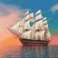 Ship in the sea