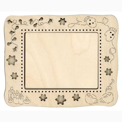 Frame \"Christmas warmth\" - Horizontal, small
