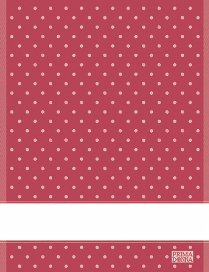 Kitchen towel - Pois - Cherry