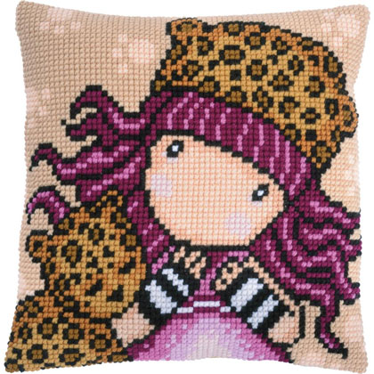 Front Cushion: Gorjuss - Purrrrrfect Love