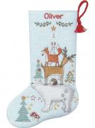 Woodland Stack Stocking