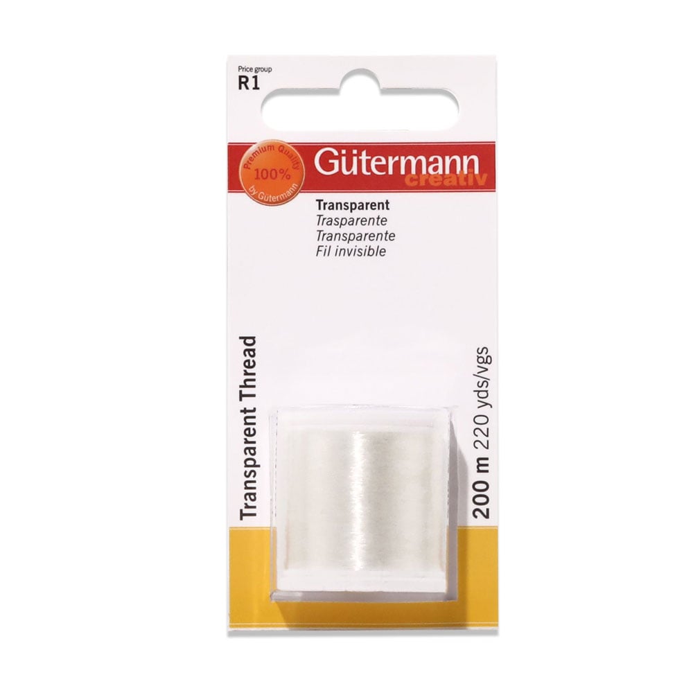 Transparent Nylon Thread From Gütermann - Necessities