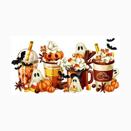 Halloween Coffees Magnet