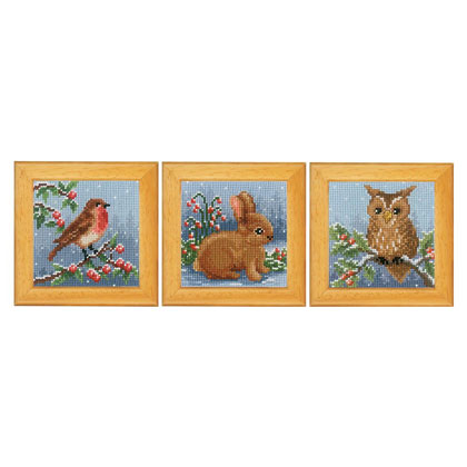 Winter Animals - set of 3