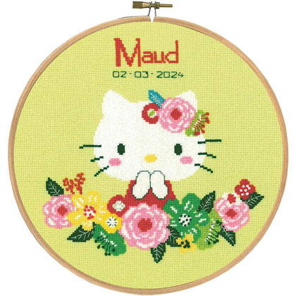 Hello Kitty Green Floral