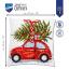 Front Cushion: Christmas Car