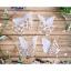 Little embroidery decoration set - Butterflies