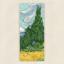 Wheatfield with Cypresses - Vincent Van Gogh - Bookmark