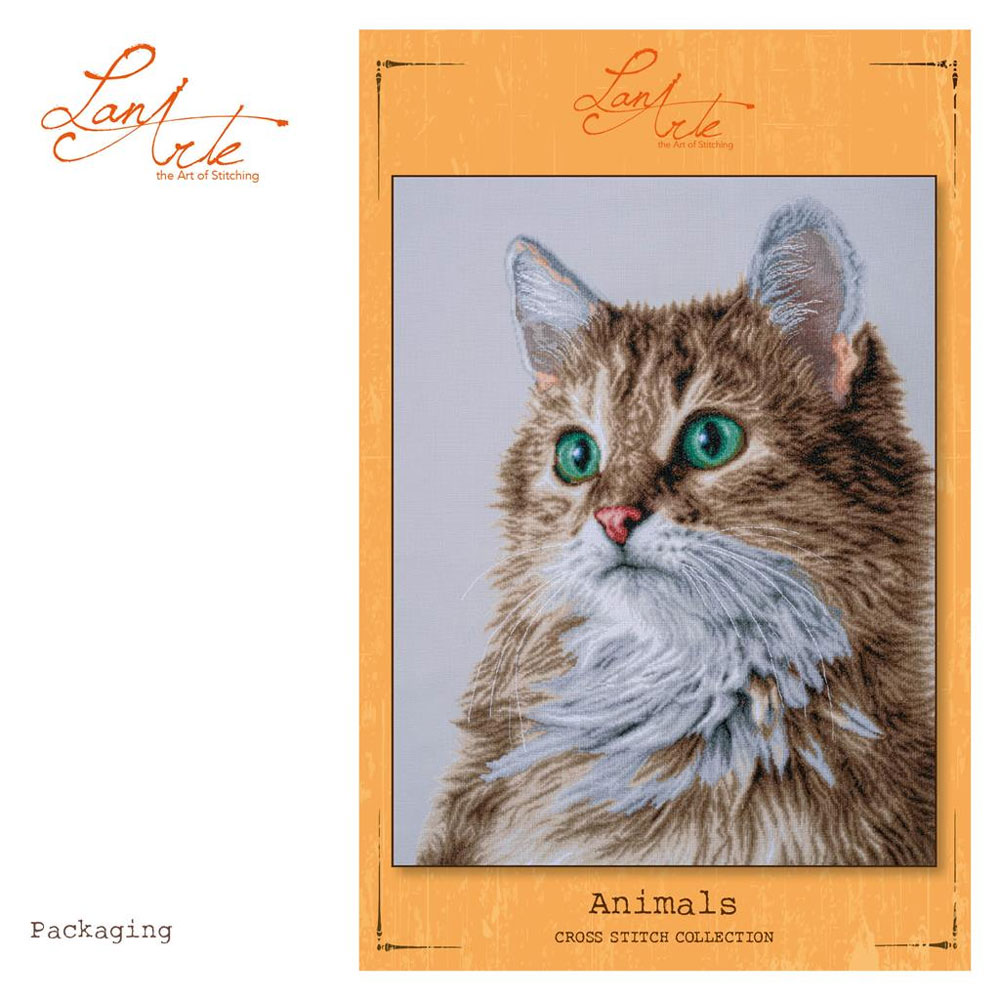 Forest Cat Cross Stitch Kit By Lanarte – The Happy Cross Stitcher