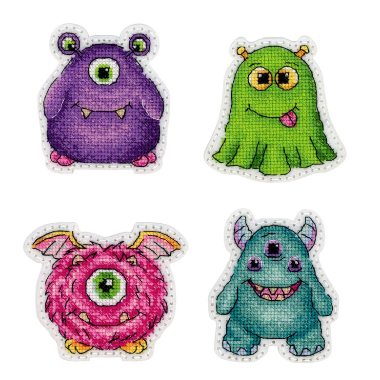 Cross Stitch Kits - Monster
