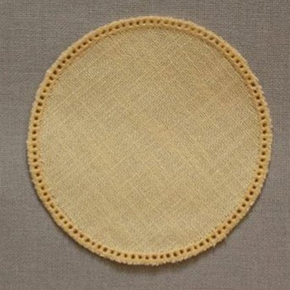 Circle Doily - Cream Ø 12cm.