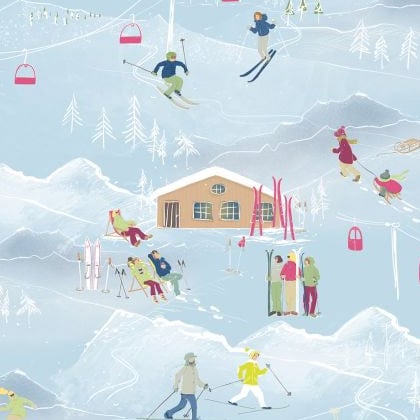 Gipfelstürmer - 50x145cm.