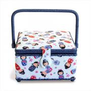 Sewing basket Kokeshi