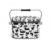Sewing basket Cats -Large