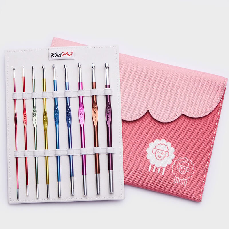 Zinc Crochet Hook Set From KnitPro - Knitting and Crocheting Needles -  Accessories & Haberdashery - Casa Cenina