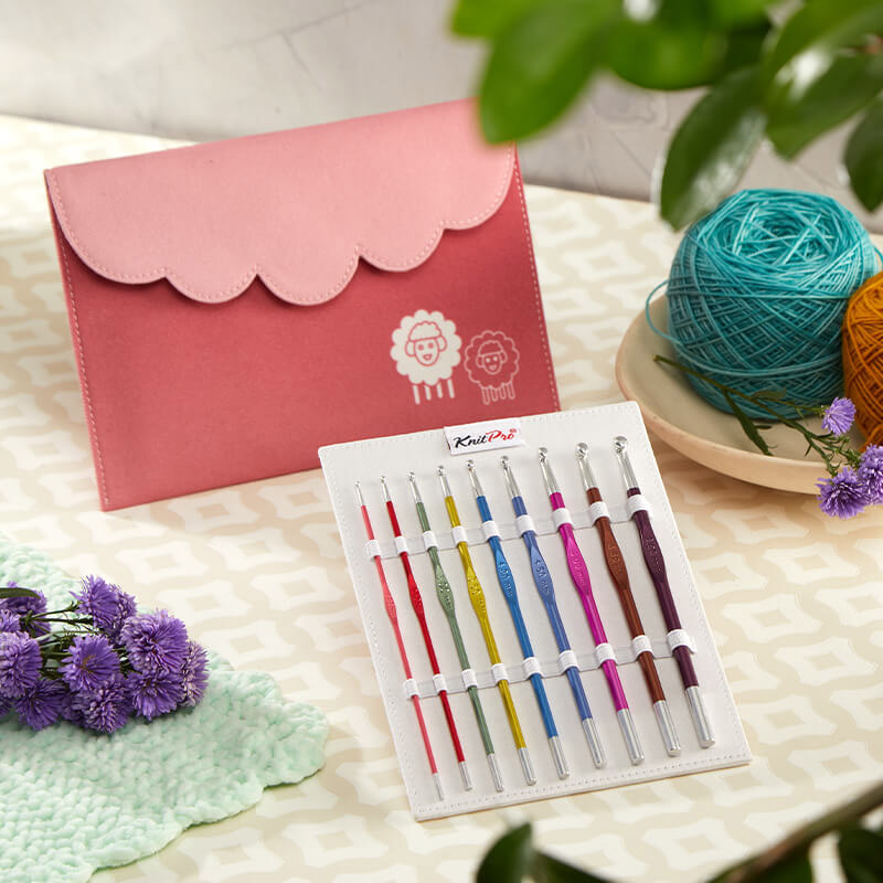 Zinc Crochet Hook Set From KnitPro - Knitting and Crocheting