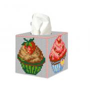 Tissue Box Cover Cupcakes