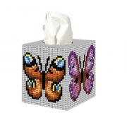 Tissue Box Cover Butterflies