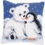 Cushion - Polar Bear and Penguin