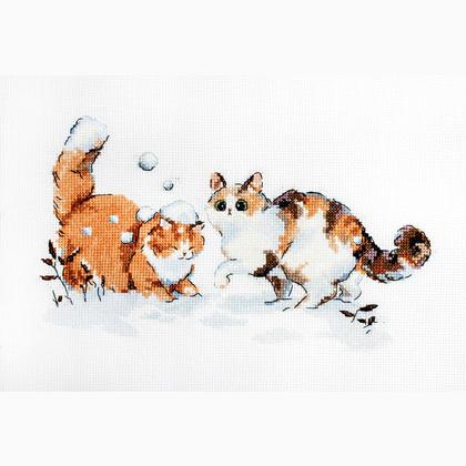 Winter kitties