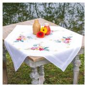 Squared Tablecloth - Tropical flowers