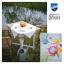 Squared Tablecloth - Tropical flowers