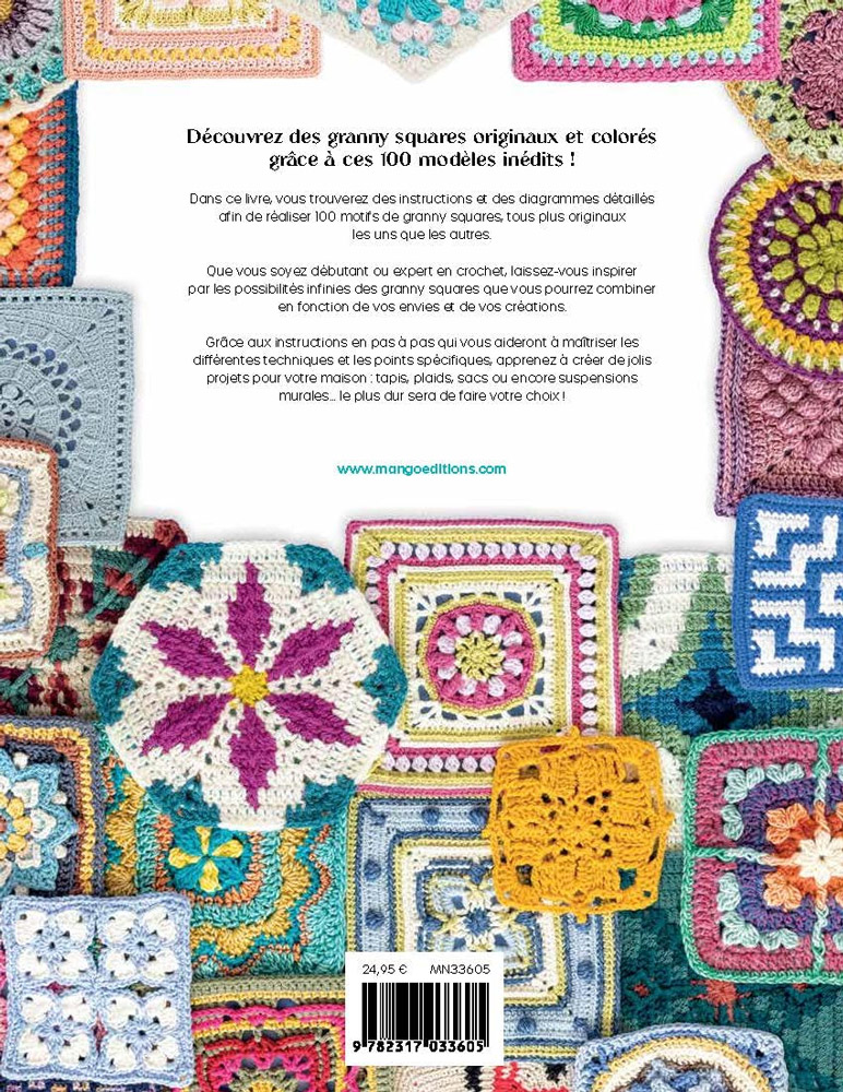 Le grand livre des granny squares From Mango Pratique - Books and Magazines  - Books and Magazines - Casa Cenina