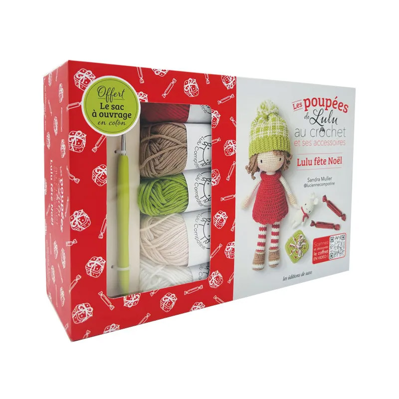 Coffret de crochet meduse 13cm : le coffret à Prix Carrefour