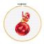 Elf with Christmas ball