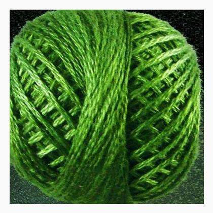 Valdani Hand-Overdyed 3 Strand - Morning Grass