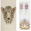 Portraits d'animaux en broderie crewel