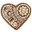 Gingerbread Brooch