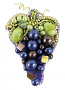 Grape Brooch