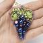 Grape Brooch