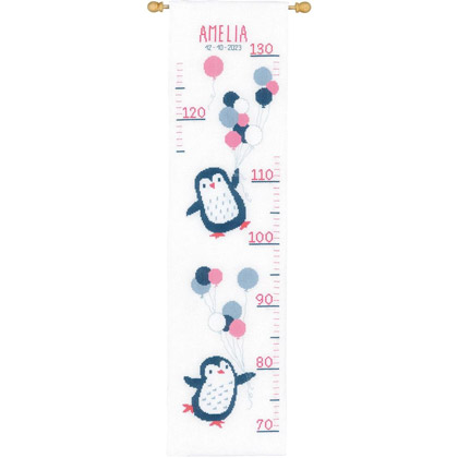 Height Chart - Hello penguin
