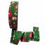 Mistletoe & Holly Folded Bias - Green (18 mm)