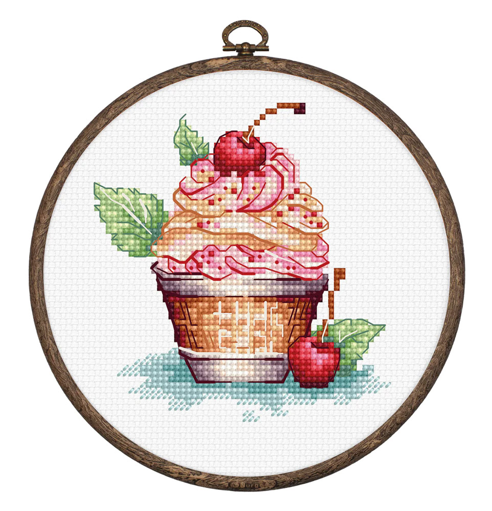Cross Stitch Hoop, Beige - Nurge Embroidery Hoop