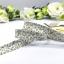 Floral Folded Bias - Green Little Flowers (18 mm)