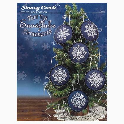 Tart Tin Snowflake Ornaments