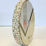 Fancy Folded Bias - Yellow-Green Buds (30 mm)
