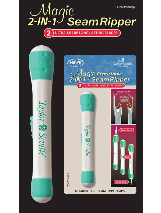 Clover White Ergonomic Seam Ripper