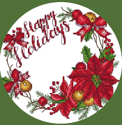 Christmas Wreath Magnet