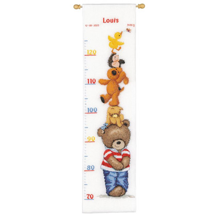 Height Chart - Popcorn and friends
