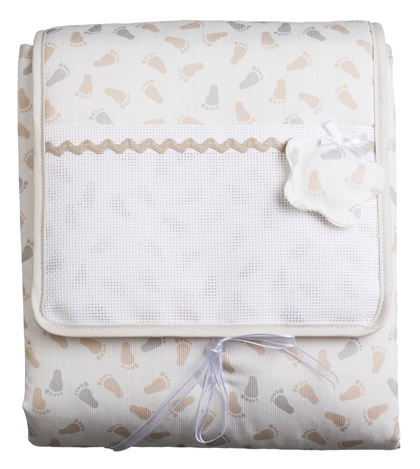 Portable changing mat - Primi Passi - Dove-grey