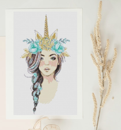 La fille Licorne