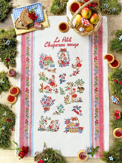 Tea Towel « Le petit chaperon rouge » - Linen