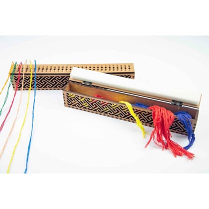 Needle organizer - 60 holes - Walnut