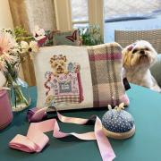 Trousse «Toutou Tartan» - Linen