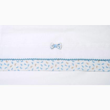 Bed Sheet - Primi Passi - Sky blue